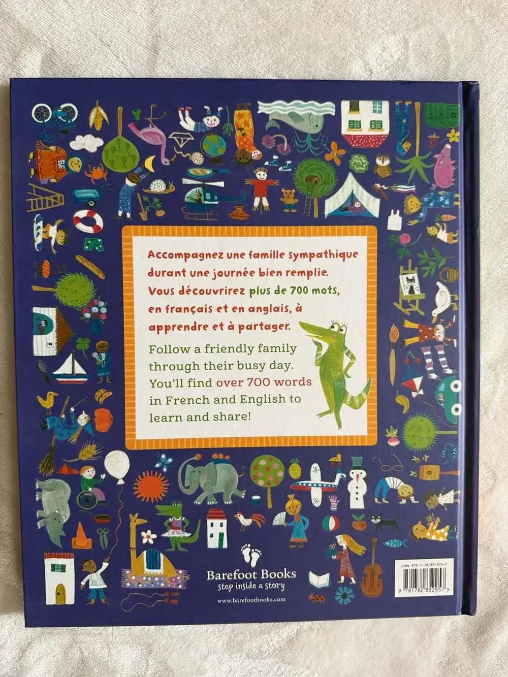 My Big Barefoot Book of French & English Words by Sophie Fatus